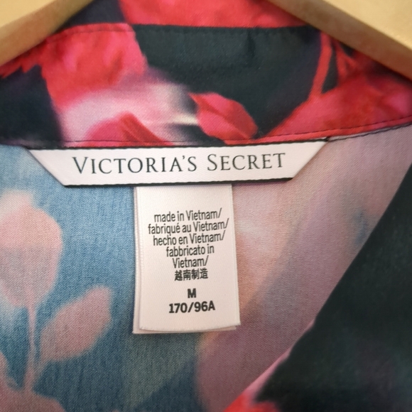 Victoria Secret Pajamas Women's Medium 2 Piece Comfy Feminine Floral - Picture 3 of 11